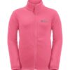 Jack Wolfskin bluza copii TAUNUS JACKET K culoarea roz