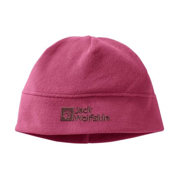 Jack Wolfskin caciula copii REAL STUFF BEANIE culoarea roz