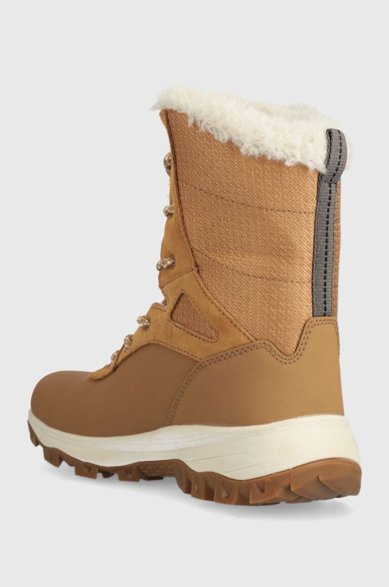 Jack Wolfskin cizme de iarna Everquest Texapore Snow High culoarea bej preţ