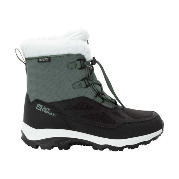 Jack Wolfskin cizme de iarna pentru copii VOJO SHELL XT TEXAPORE MID culoarea verde