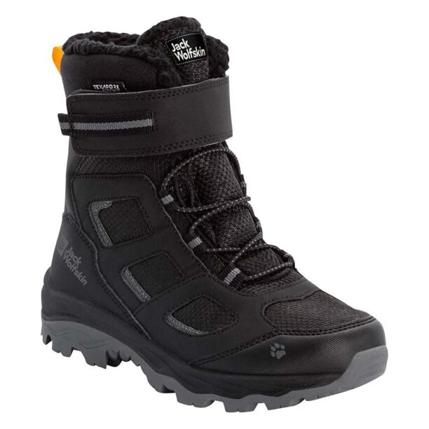 Jack Wolfskin cizme de iarna pentru copii VOJO WT TEXAPORE HIGH culoarea negru preţ