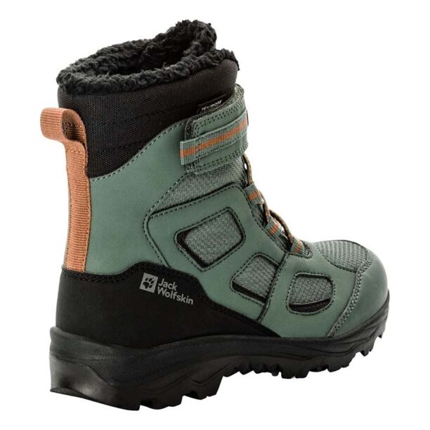 Jack Wolfskin cizme de iarna pentru copii VOJO WT TEXAPORE HIGH culoarea verde preţ