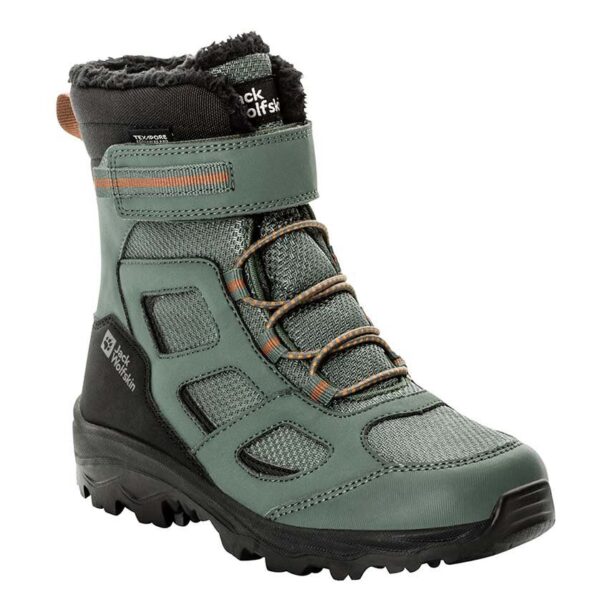 Jack Wolfskin cizme de iarna pentru copii VOJO WT TEXAPORE HIGH culoarea verde