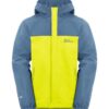 Jack Wolfskin geaca de ploaie copii TUCAN culoarea galben