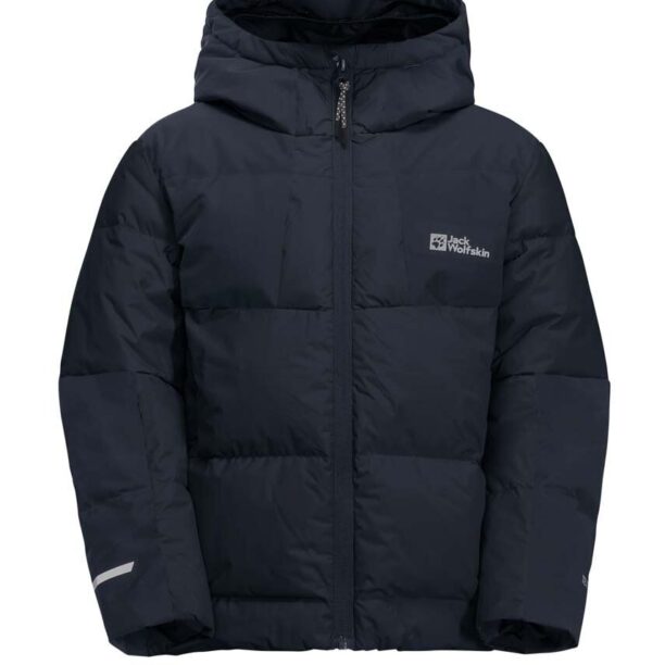 Jack Wolfskin geaca de puf pentru copii ACTAMIC DOWN culoarea albastru marin preţ