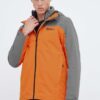 Jack Wolfskin geacă outdoor Taubenberg 3in1 culoarea portocaliu