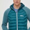 Jack Wolfskin geaca sport Routeburn Pro Hybrid culoarea verde