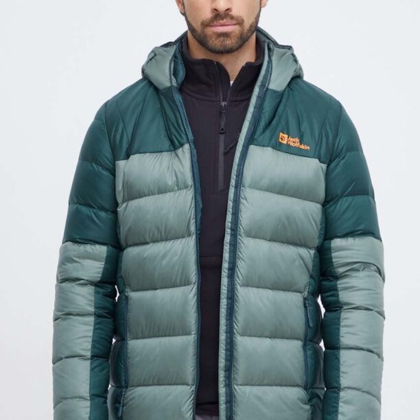 Jack Wolfskin geaca sport din puf Nebelhorn culoarea verde