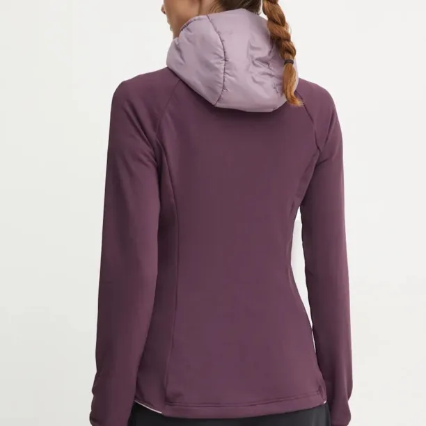 Jack Wolfskin jacheta de exterior Routeburn Pro Hybrid culoarea violet preţ