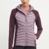 Jack Wolfskin jacheta de exterior Routeburn Pro Hybrid culoarea violet