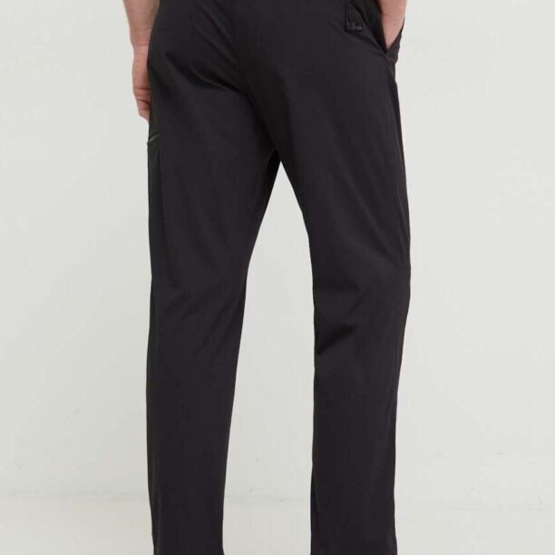 Jack Wolfskin pantaloni de exterior Wanderthirst culoarea negru preţ