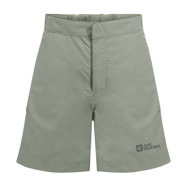 Jack Wolfskin pantaloni scurti copii SUN culoarea verde