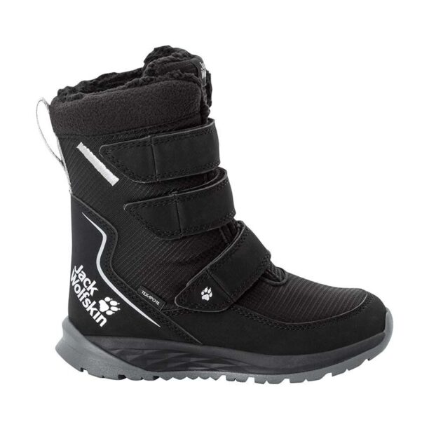 Jack Wolfskin pantofi copii POLAR BOOT TEXAPORE HIGH VC culoarea negru