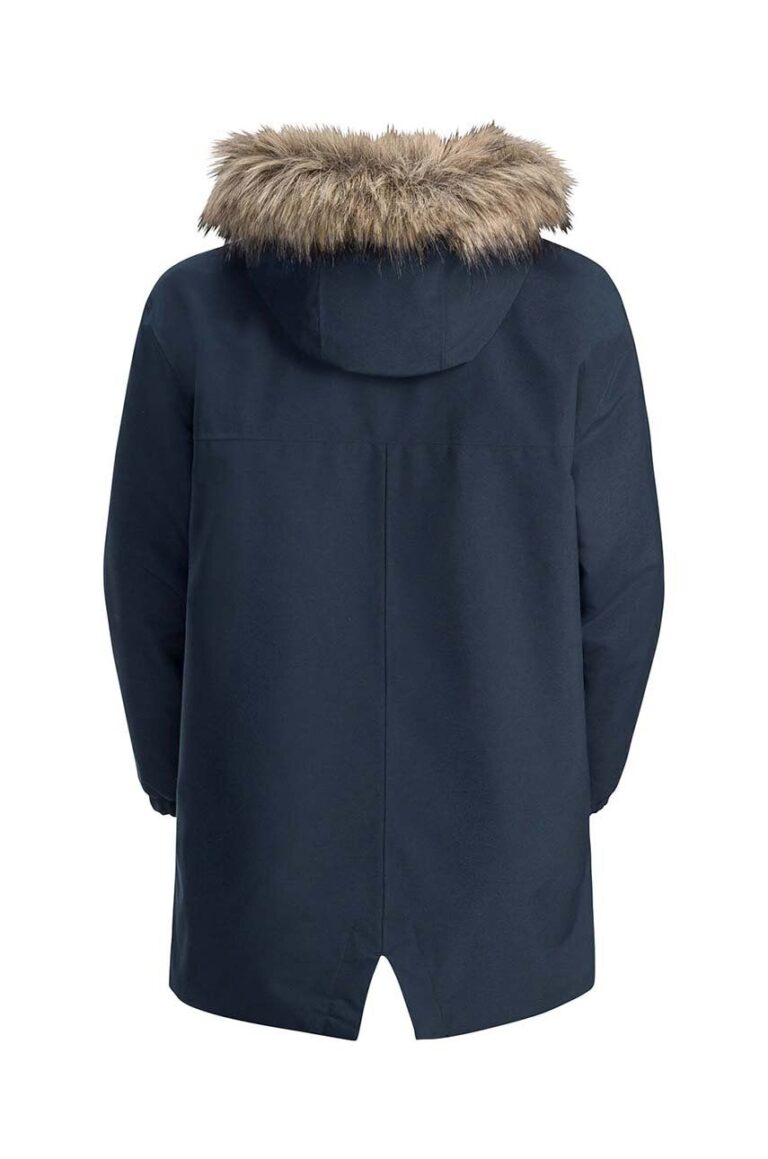 Jack Wolfskin parka pentru copii COS BEAR 3IN1 culoarea negru preţ