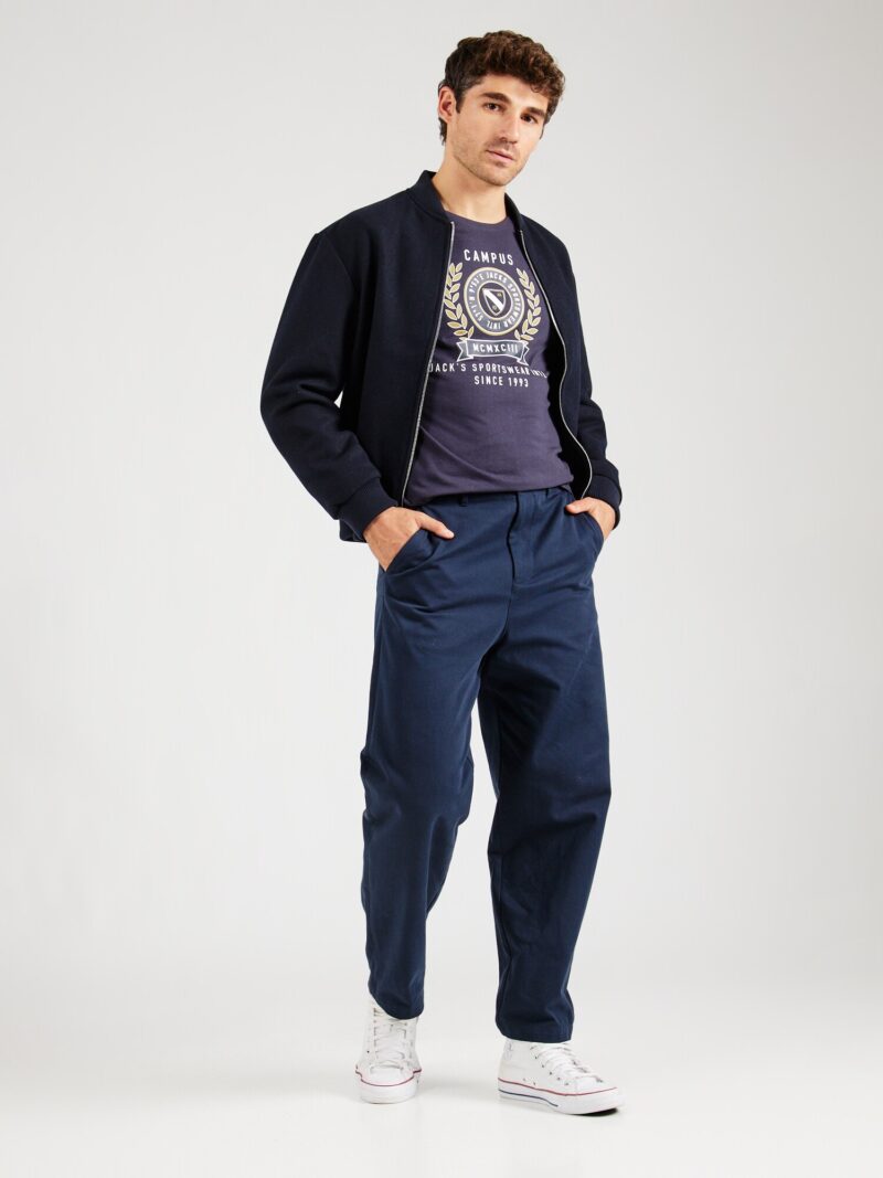 Cumpăra Jack's Tricou  indigo / galben muștar / alb