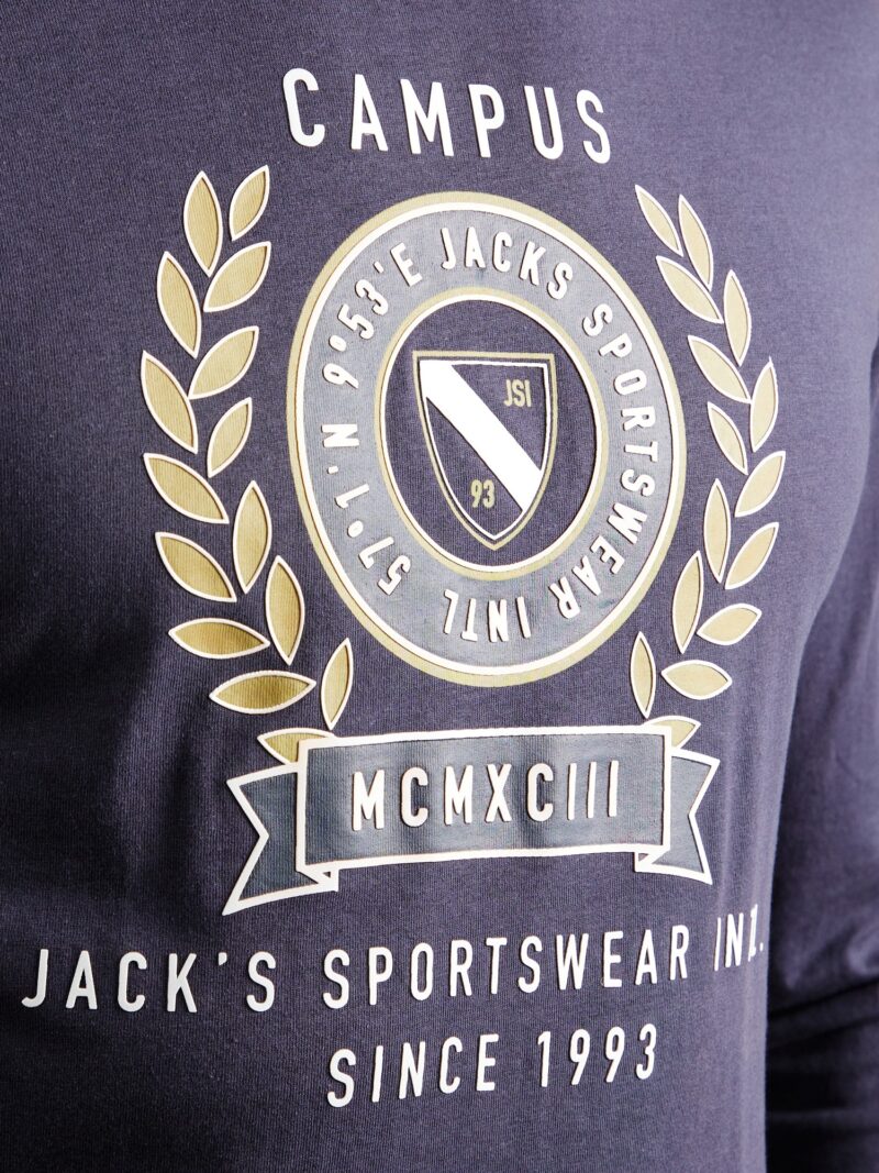 Preţ Jack's Tricou  indigo / galben muștar / alb