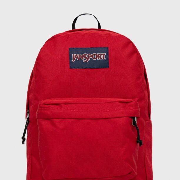 Jansport rucsac culoarea rosu