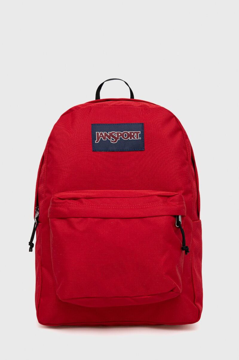 Jansport rucsac culoarea rosu