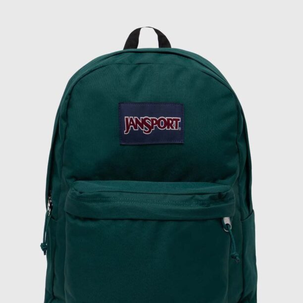 Jansport rucsac culoarea verde