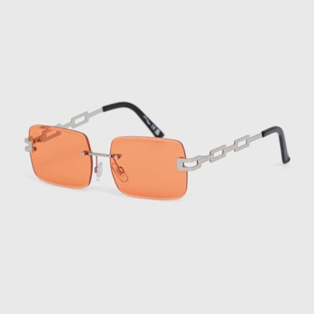 Jeepers Peepers ochelari de soare culoarea argintiu