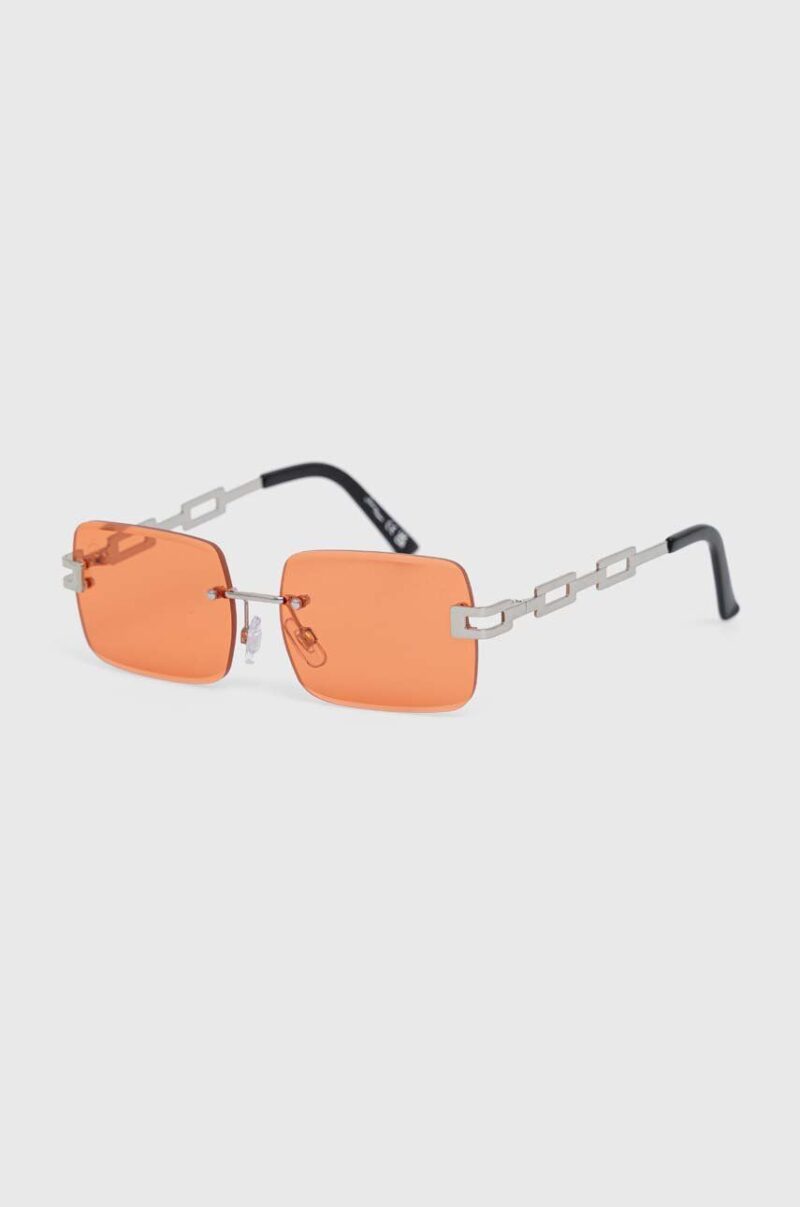 Jeepers Peepers ochelari de soare culoarea argintiu