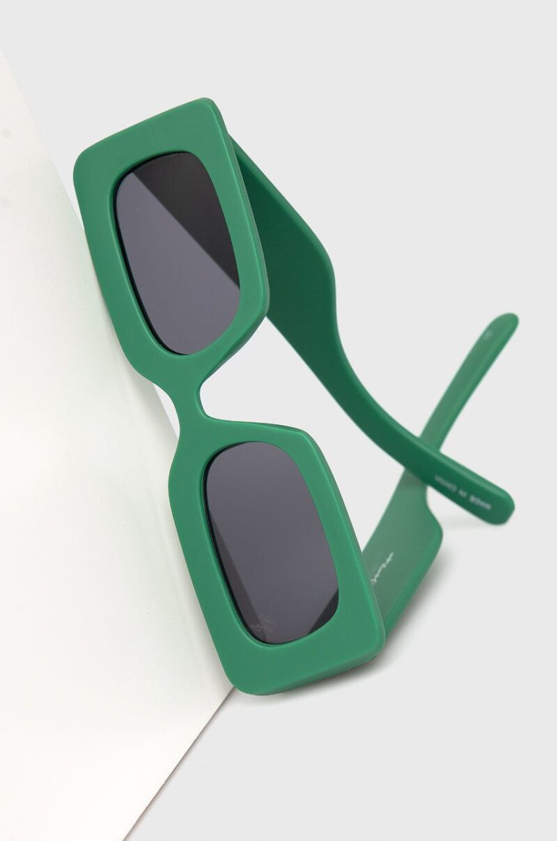 Jeepers Peepers ochelari de soare culoarea verde preţ