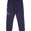 Jordan Pantaloni  bleumarin / albastru deschis / alb