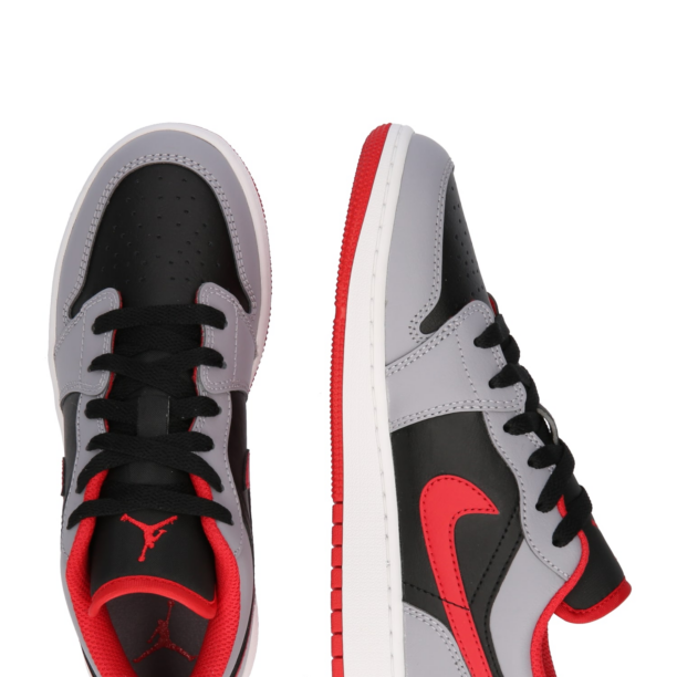 Jordan Sneaker 'Air Jordan 1'  gri / roșu / negru