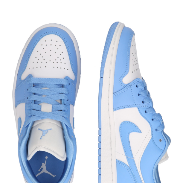 Jordan Sneaker low 'Air Jordan 1'  azur / alb