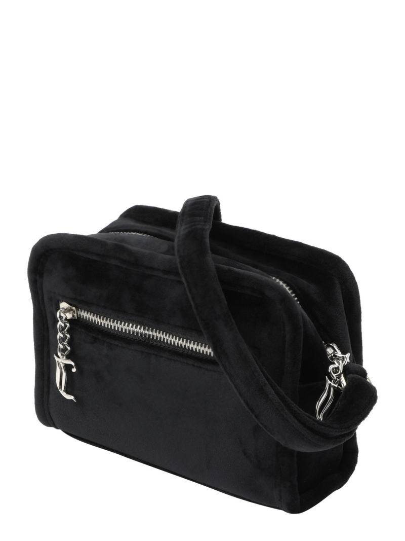 Cumpăra Juicy Couture Geantă de umăr 'Kimberly'  negru / transparent