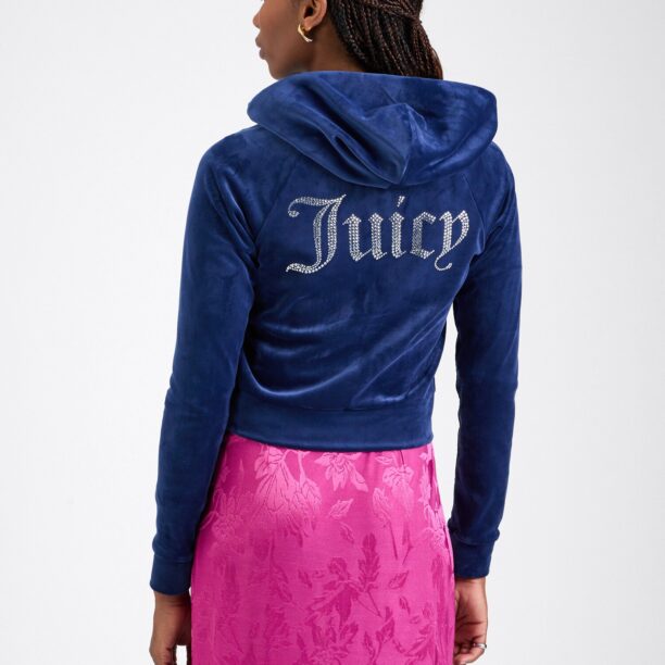 Juicy Couture Hanorac 'MADISON'  albastru închis / argintiu preţ