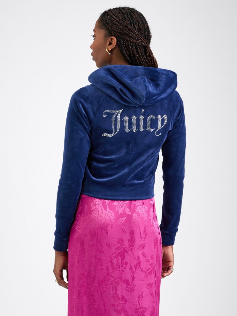 Juicy Couture Hanorac 'MADISON'  albastru închis / argintiu preţ