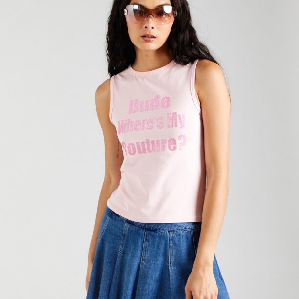 Juicy Couture Top 'DUDE'  roz / roz