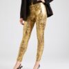 Just Cavalli Leggings  maro închis / galben