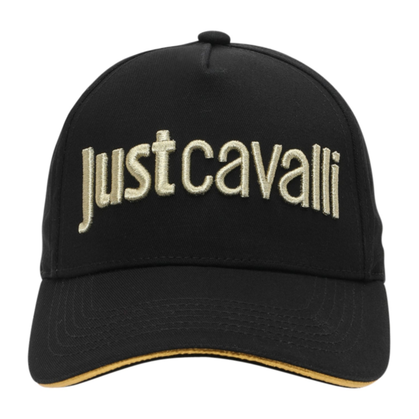 Just Cavalli Șapcă  auriu / negru