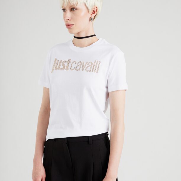 Just Cavalli Tricou 'MAGLIETTE'  alb murdar