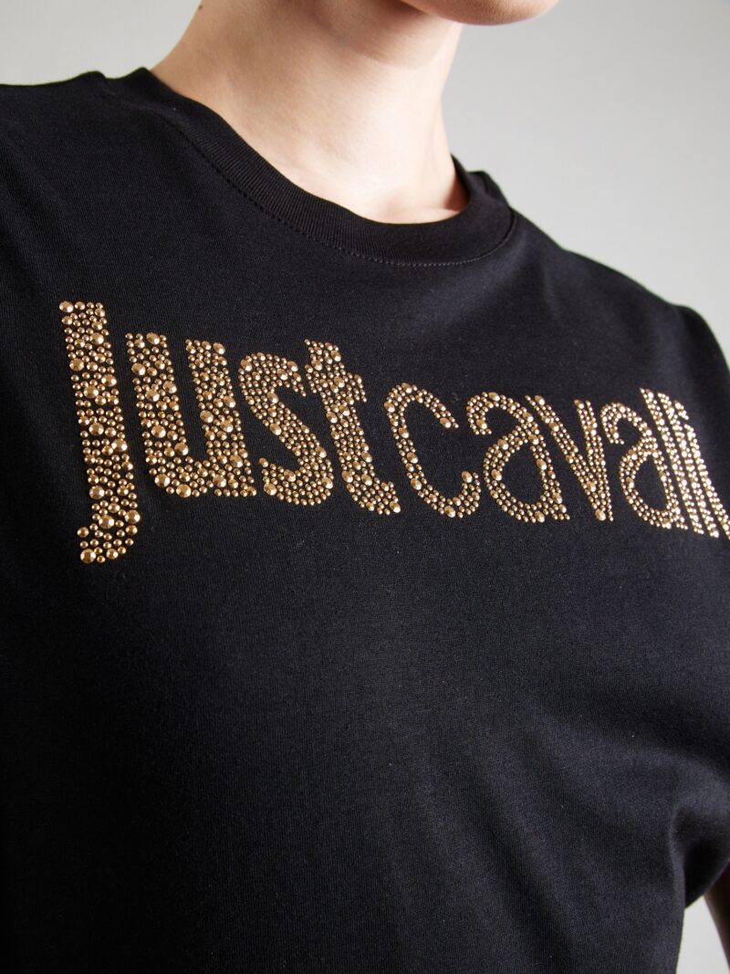 Preţ Just Cavalli Tricou  auriu / negru