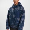 Just Rhyse Jachetă  fleece 'Snow'  albastru marin / gri