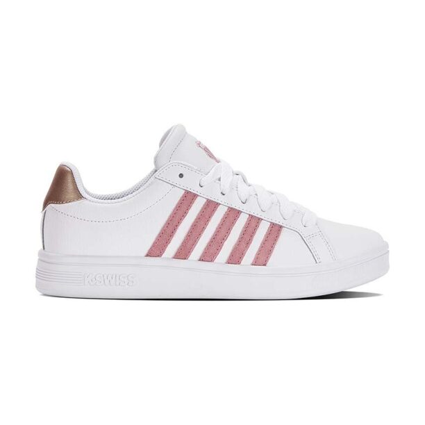 K-Swiss sneakers COURT TIEBREAK culoarea alb