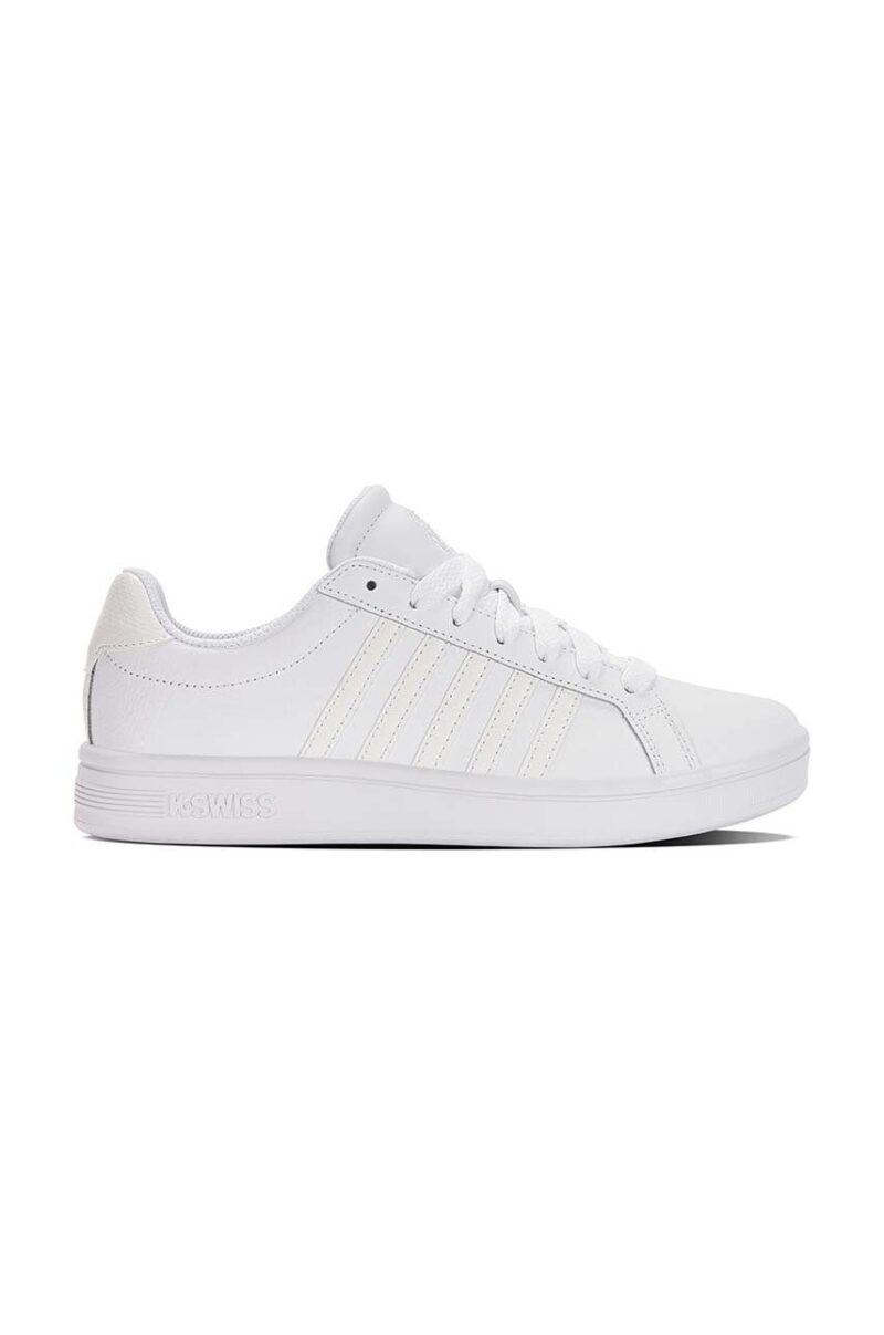 K-Swiss sneakers COURT TIEBREAK culoarea alb