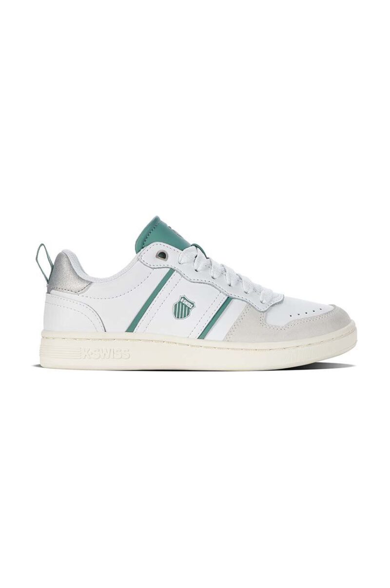 K-Swiss sneakers LOZAN MATCH LTH culoarea alb