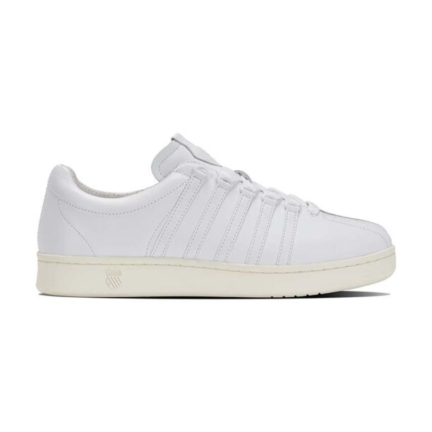 K-Swiss sneakers din piele CLASSIC GT culoarea alb