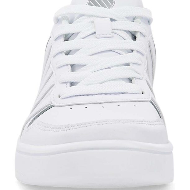 K-Swiss sneakers din piele COURT PALISADES culoarea alb preţ