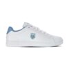 K-Swiss sneakers din piele COURT SHIELD culoarea alb