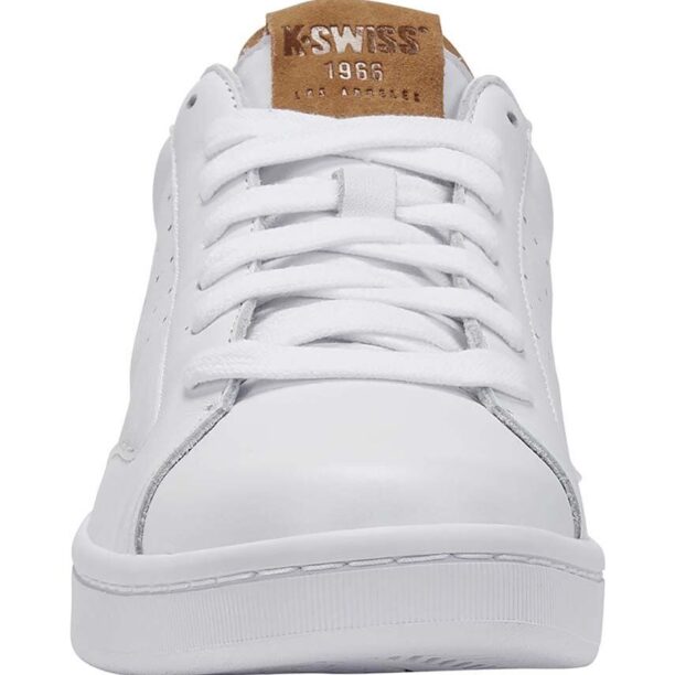 K-Swiss sneakers din piele LOZAN KLUB LTH culoarea alb preţ