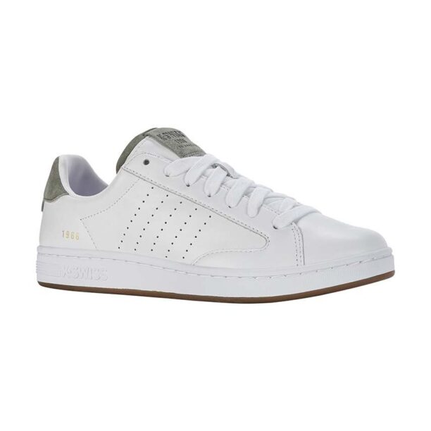 K-Swiss sneakers din piele LOZAN KLUB LTH culoarea alb