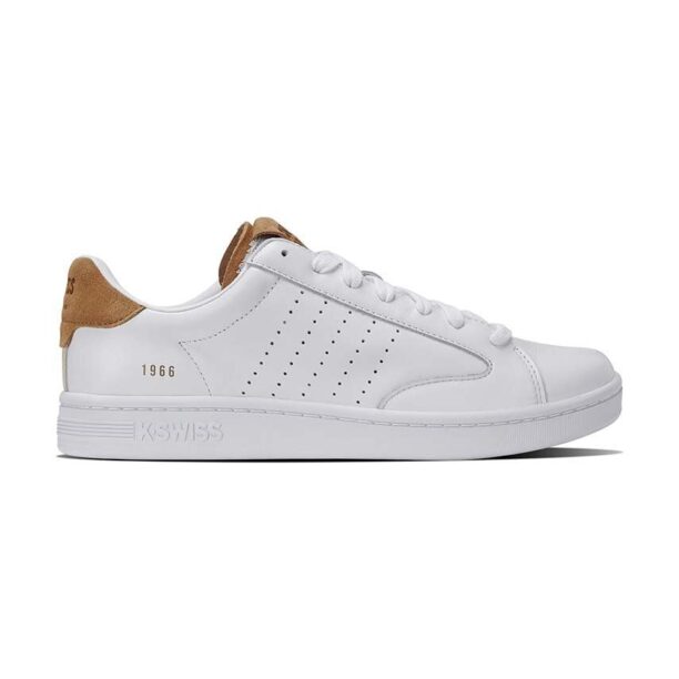 K-Swiss sneakers din piele LOZAN KLUB LTH culoarea alb