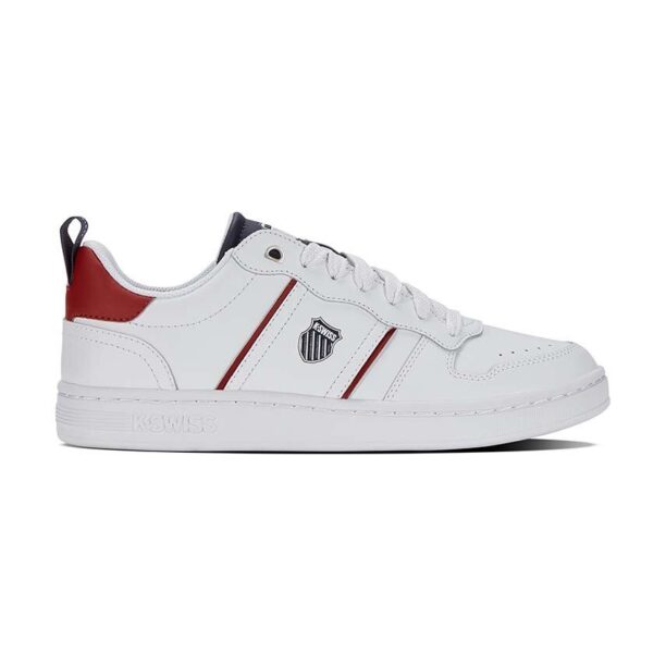 K-Swiss sneakers din piele LOZAN MATCH LTH culoarea alb