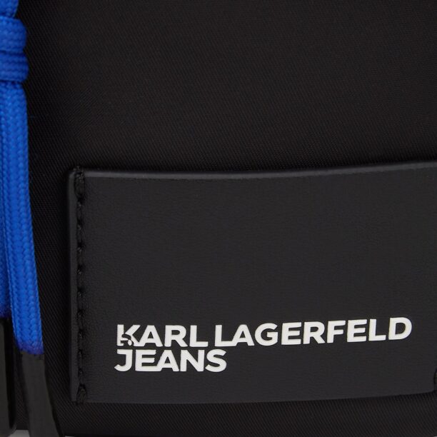 KARL LAGERFELD JEANS Geantă de umăr 'Street Camera'  negru preţ