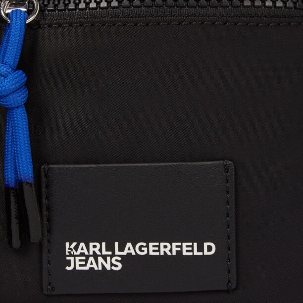 KARL LAGERFELD JEANS Geantă de umăr 'Street'  negru preţ